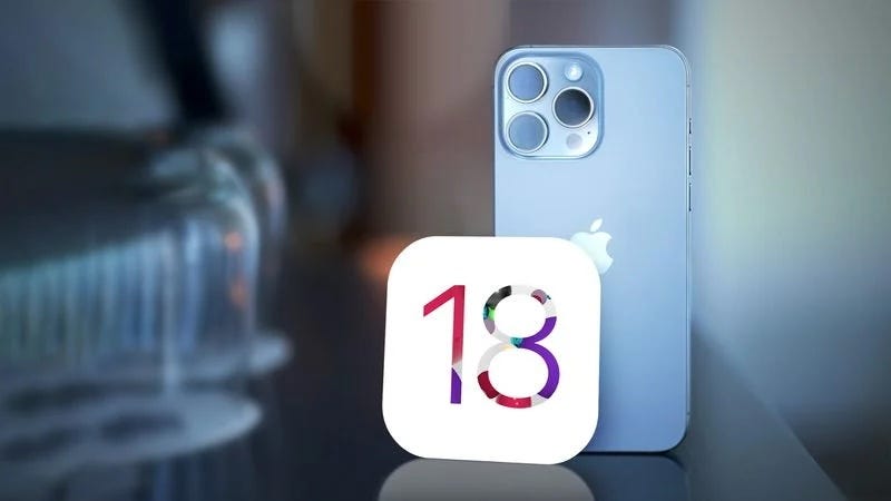 THis picture shows, iPhone 16 Pro Max will come with iOS 18.